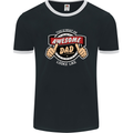 This Is What an Awesome Dad Father's Day Mens Ringer T-Shirt FotL Black/White