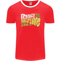 Ecology is Self-Love Climate Change Mens Ringer T-Shirt FotL Red/White