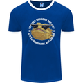 Bearded Dragons Like Little Dinosaurs Mens Ringer T-Shirt FotL Royal Blue/White