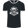 Marine Scuba Diver Navy Seals SBS Diving Mens Ringer T-Shirt FotL Black/White