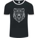 A Grizzly Bear Mens Ringer T-Shirt FotL Black/White