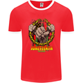 Juneteenth Black Lives Matter History Mens Ringer T-Shirt FotL Red/White