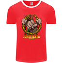 Juneteenth Black Lives Matter History Mens Ringer T-Shirt FotL Red/White