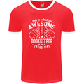 An Awesome Bookkeeper Looks Like Mens Ringer T-Shirt FotL Red/White