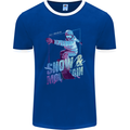 All I Need Is Snow and a Mountain Mens Ringer T-Shirt FotL Royal Blue/White