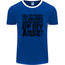 Sell My Piano? Funny Pianist Player Music Mens Ringer T-Shirt FotL Royal Blue/White