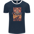 Funny Blacksmith Quote Mens Ringer T-Shirt FotL Navy Blue/White