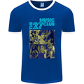 The 27 Music Club Mens Ringer T-Shirt FotL Royal Blue/White