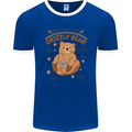 Anatomy of a Grizzly Bear Mens Ringer T-Shirt FotL Royal Blue/White