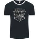 Handle the Scandal Tattoo Artist Mens Ringer T-Shirt FotL Black/White