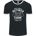 This Is What a Retired Cook Looks Like Mens Ringer T-Shirt FotL Black/White