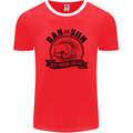 Dad & Son Best Friends Father's Day Mens Ringer T-Shirt FotL Red/White