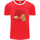 Best Bearded Dragon Mom Ever Mens Ringer T-Shirt Red/White