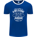 This Is What an Awesome Judge Looks Like Mens Ringer T-Shirt FotL Royal Blue/White