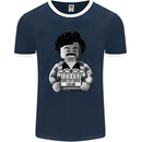 Pablo Escobar Mens Ringer T-Shirt FotL Navy Blue/White