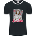 Service Secret Fashion Mens Ringer T-Shirt FotL Black/White