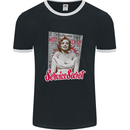 Service Secret Fashion Mens Ringer T-Shirt FotL Black/White