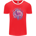 The Journey of the Axolotl Mens Ringer T-Shirt FotL Red/White