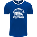 Daddy & Daughters Best Friends Father's Day Mens Ringer T-Shirt FotL Royal Blue/White