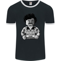 Pablo Escobar Mens Ringer T-Shirt FotL Black/White