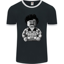 Pablo Escobar Mens Ringer T-Shirt FotL Black/White