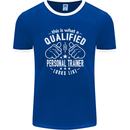A Qualified Personal Trainer Looks Like Mens Ringer T-Shirt FotL Royal Blue/White