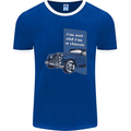 Birthday I'm Not Old I'm a Classic Funny Mens Ringer T-Shirt FotL Royal Blue/White