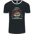 LGBT I Was a Gaysian Before it Came Cool Mens Ringer T-Shirt FotL Black/White