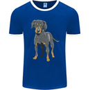 A Coonhound Dog Mens Ringer T-Shirt FotL Royal Blue/White