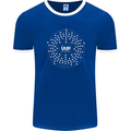 Ununpentium Moscovium Chemistry Geek Nerd Mens Ringer T-Shirt FotL Royal Blue/White