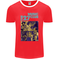 The 27 Music Club Mens Ringer T-Shirt FotL Red/White