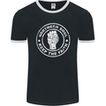 Northern Soul Keeping the Faith Mens Ringer T-Shirt FotL Black/White