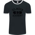 Dave Gilmour Academy 63 Mens Ringer T-Shirt FotL Black/White