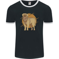 A Leonberger Dog Mens Ringer T-Shirt FotL Black/White