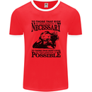 To Those Who Ride a Motorbike Biker Mens Ringer T-Shirt FotL Red/White