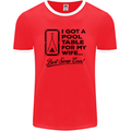 A Pool Cue for My Wife Best Swap Ever! Mens Ringer T-Shirt FotL Red/White