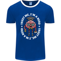 Trust Me I'm a Nerd Geek Graduate Brainy Mens Ringer T-Shirt FotL Royal Blue/White