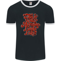 This Is What Awesome Looks Like Funny Mens Ringer T-Shirt FotL Black/White