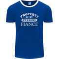 Property of My Awesome Fiance Mens Ringer T-Shirt FotL Royal Blue/White