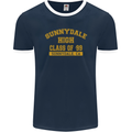 Sunnydale High TV & Movies Mens Ringer T-Shirt FotL Navy Blue/White