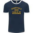 Sunnydale High TV & Movies Mens Ringer T-Shirt FotL Navy Blue/White