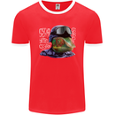 A Chameleon Soldier Mens Ringer T-Shirt FotL Red/White