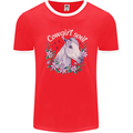 Cowgirl Soul Equestrian Horses Mens Ringer T-Shirt FotL Red/White