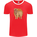 A Leonberger Dog Mens Ringer T-Shirt FotL Red/White