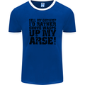 Sell My Guitars? Guitar Guitarist Funny Mens Ringer T-Shirt FotL Royal Blue/White