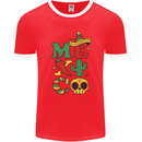 Symbols of Mexico Mens Ringer T-Shirt FotL Red/White