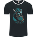 A Green Viking Elder Valhalla Odin Norse Gods Mens Ringer T-Shirt FotL Black/White