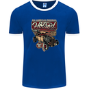 An American Original Hotrod Mens Ringer T-Shirt FotL Royal Blue/White