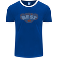 Best as Worn by Roger Daltrey Mens Ringer T-Shirt FotL Royal Blue/White