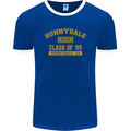 Sunnydale High TV & Movies Mens Ringer T-Shirt FotL Royal Blue/White